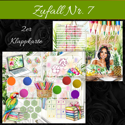 ✨ A6 Zufalls‑Challenges – 12 Stück + 1 Extra Challenge ✨(Thema Frühling/Sommer/bunt) Live Ziehung am 05.04.26 ab 12Uhr