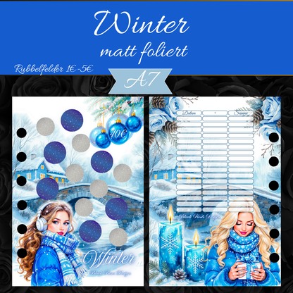 Jahreszeiten Set - folierte Challenge A7