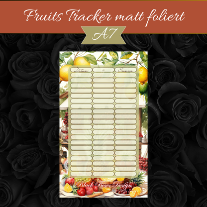 A7 Fruits Set - folierte Challenge