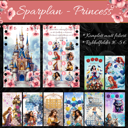 Sparplan Princess - komplett matt foliert
