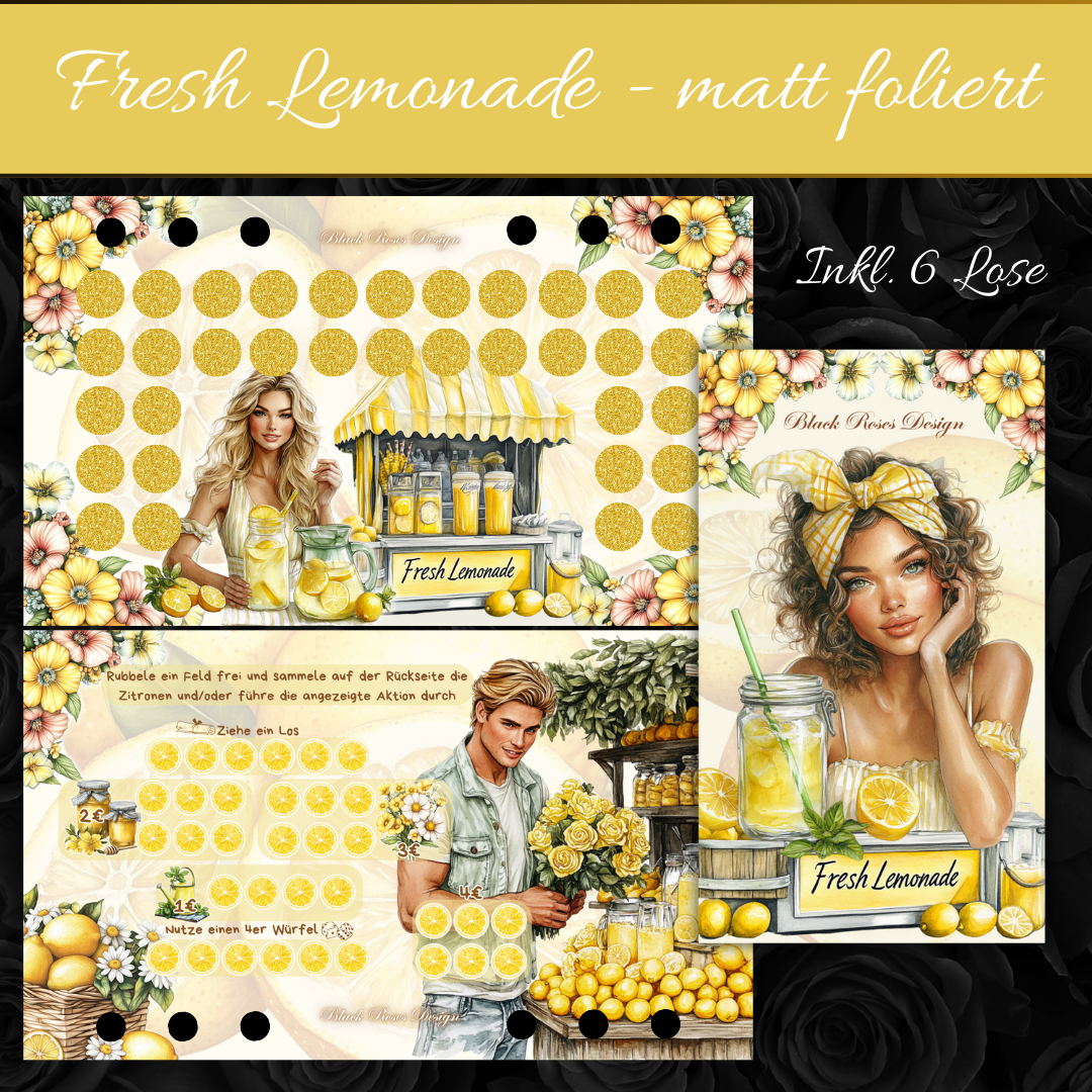 Fresh Lemonade Mix-Challenge - matt foliert