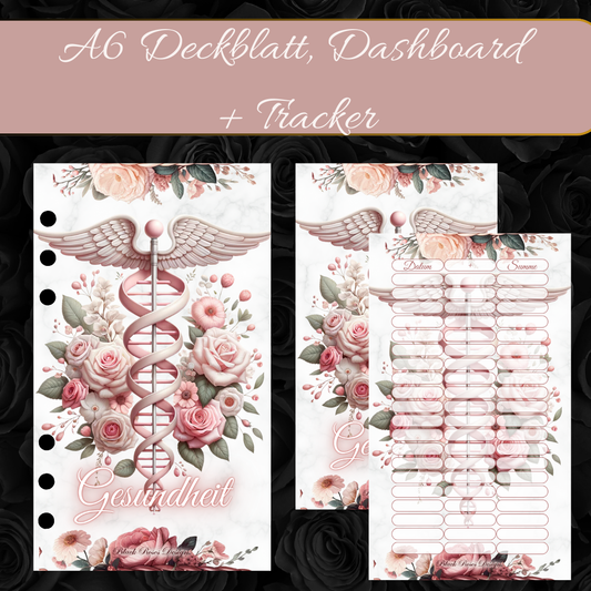 Set Gesundheit - Deckblatt, Dashboard + Tracker