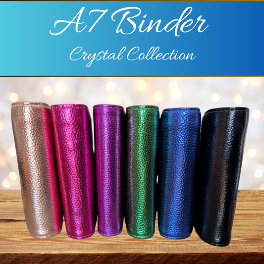 A7 De Luxe Binder Crystal Collection