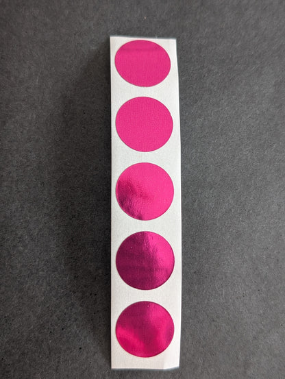 Rubbelsticker 50 Stk. / 16mm - verschiedene Farben