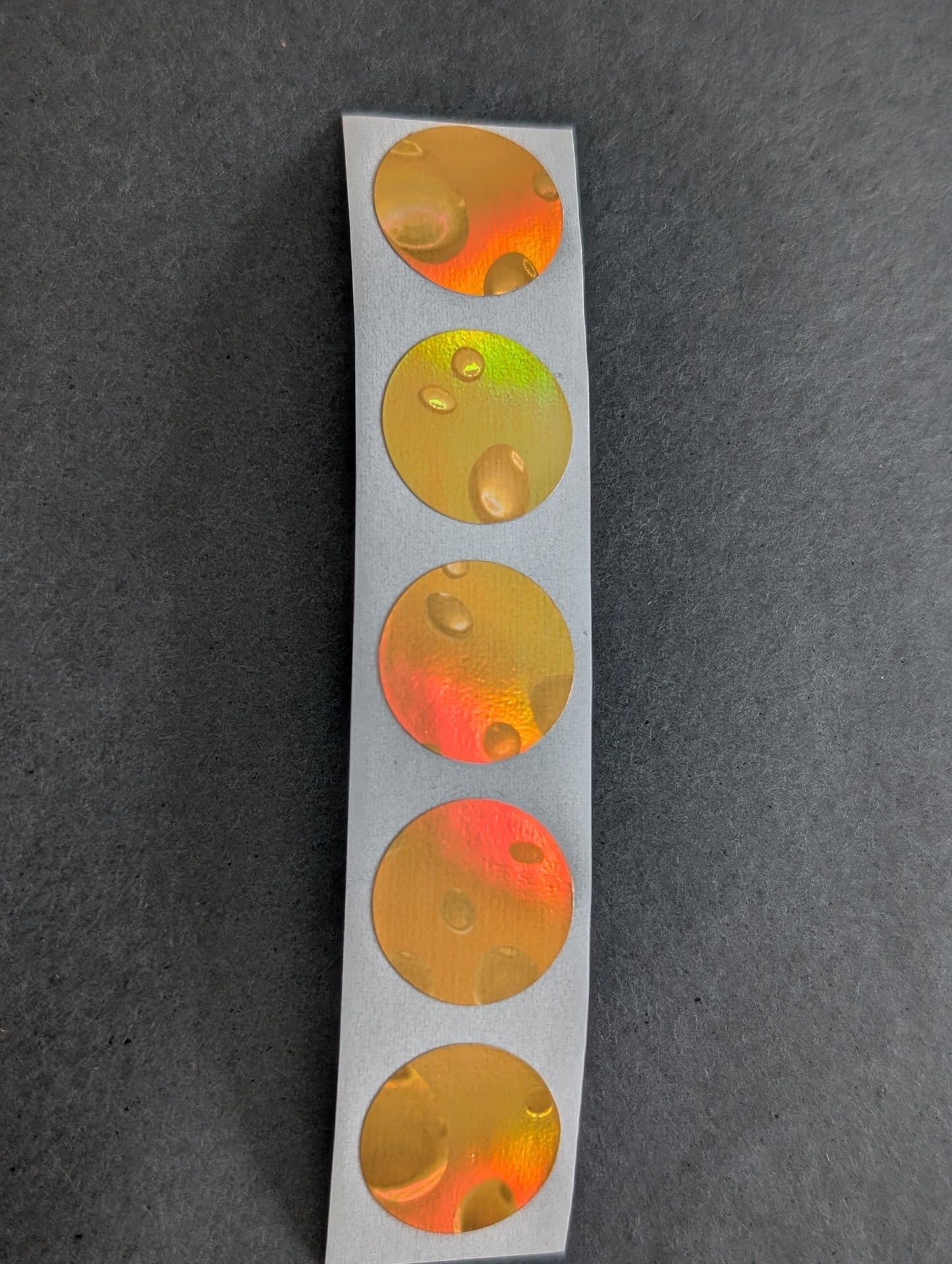 Rubbelsticker 50 Stk. / 16mm - verschiedene Farben