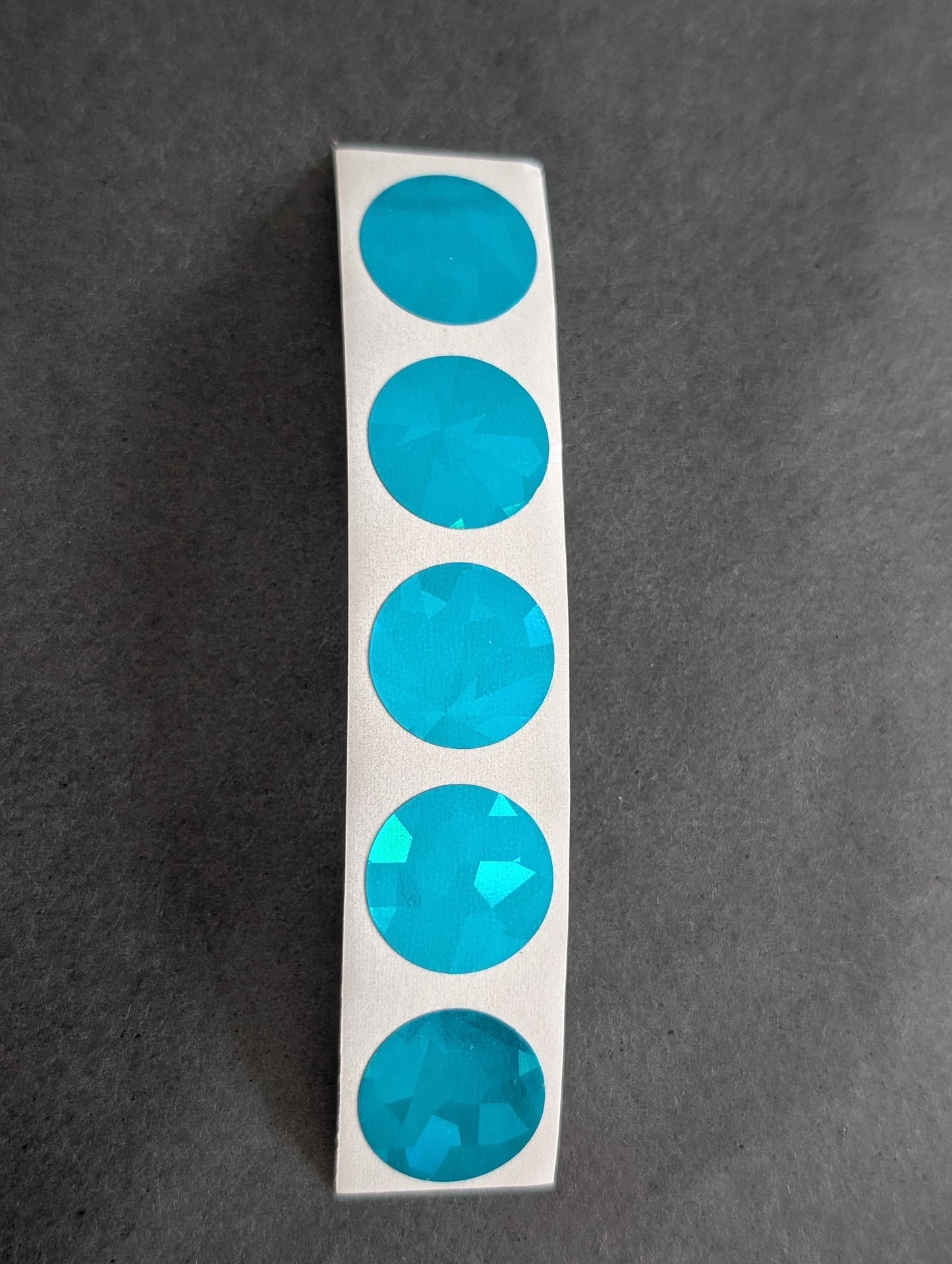 Rubbelsticker 50 Stk. / 16mm - verschiedene Farben