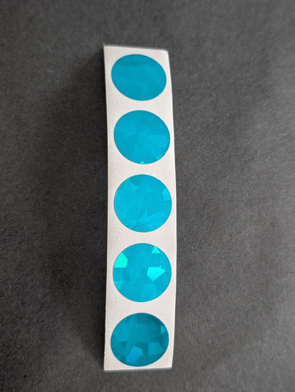 Rubbelsticker 50 Stk. / 16mm - verschiedene Farben