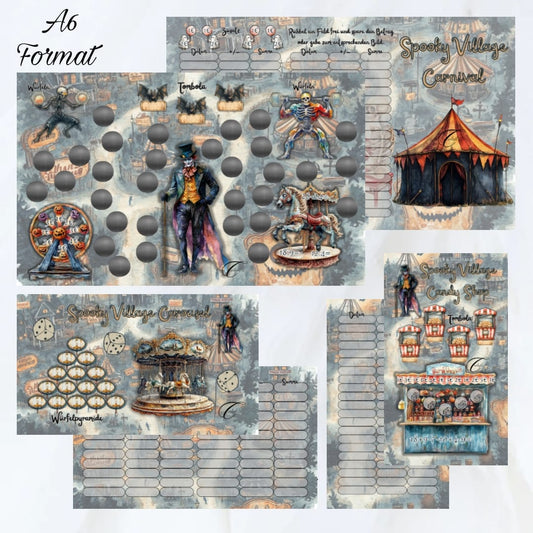 Spooky Village Set