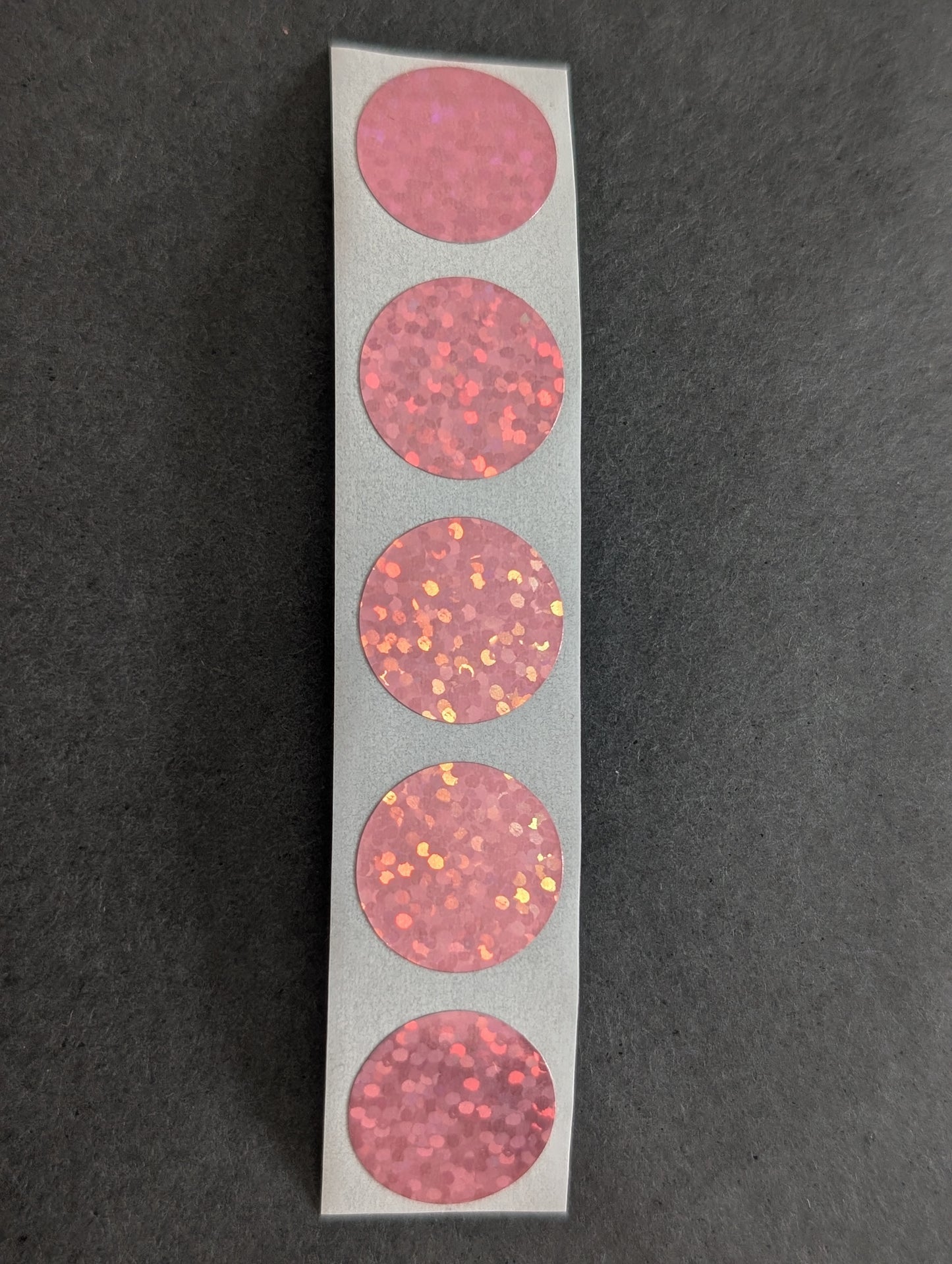 Rubbelsticker 50 Stk. / 16mm - verschiedene Farben