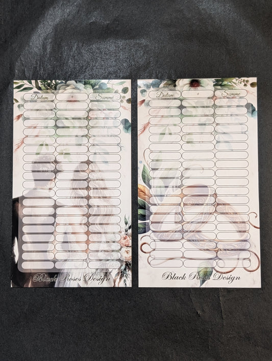 Tracker Sets - verschiedene Designs